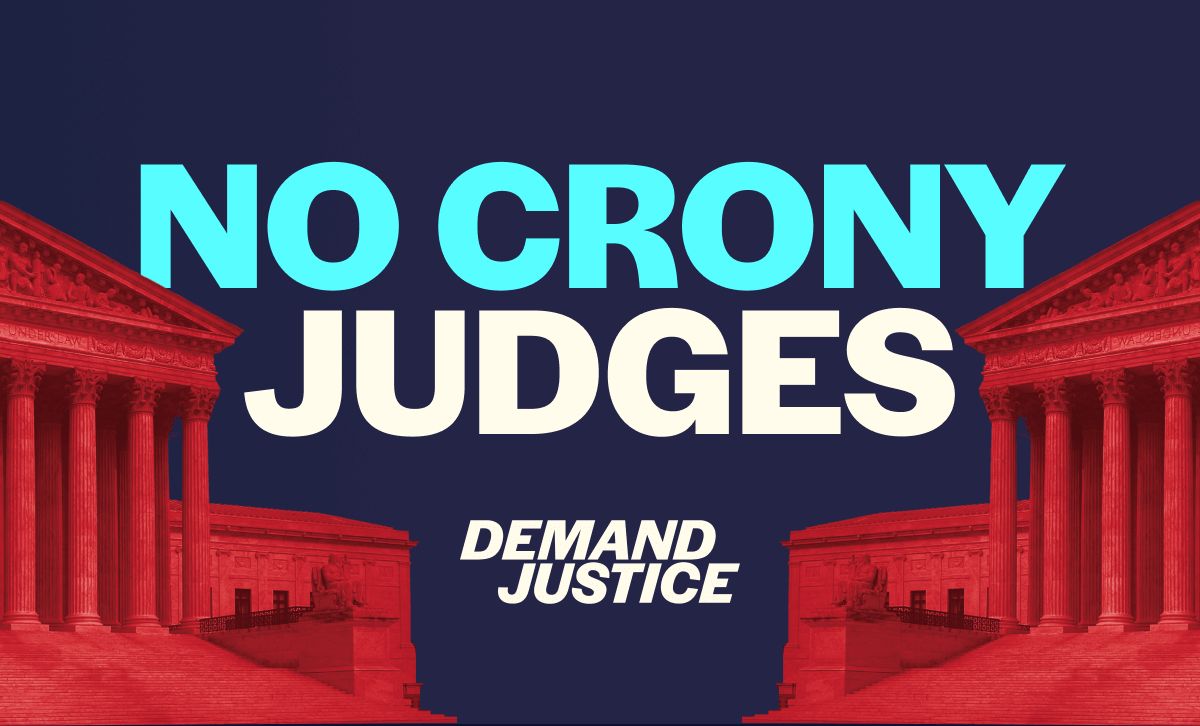 No Crony Judges