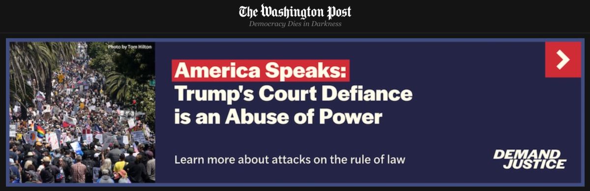 America Speaks: Trump's Court Defiance is an Abuse of Power